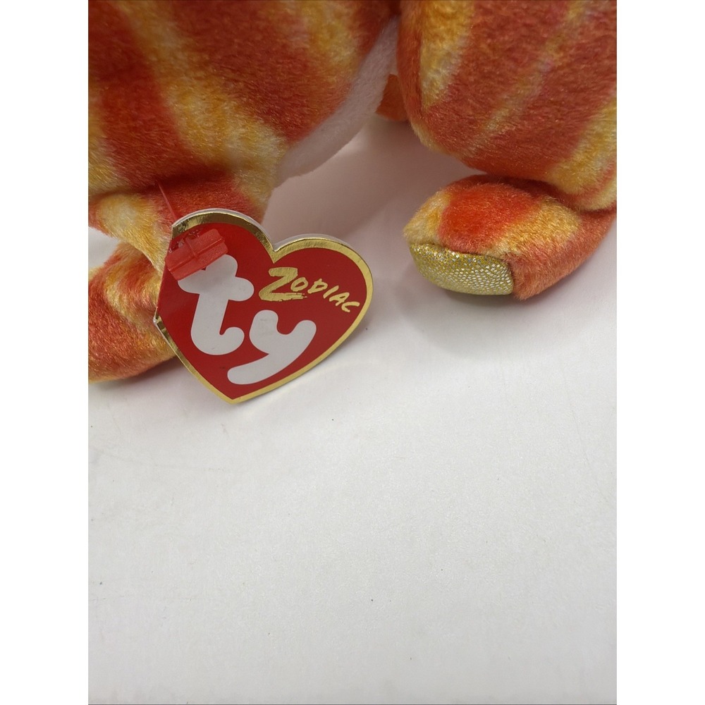 TY Beanie Baby The Zodiac Tiger MWMT Free Shipping - Picture 4 of 10